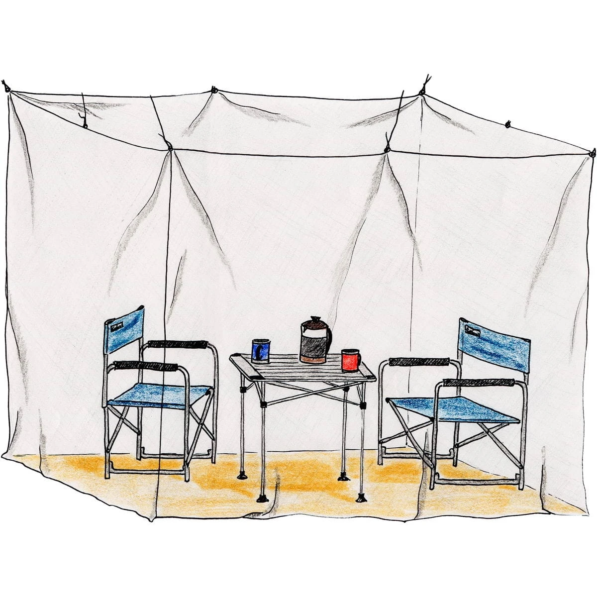 Basic Nature Moskitonetz Klassik Doppel 225 1 Basic Nature Moskitonetz Klassik Doppel 225