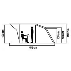 Coleman Oak Canyon 4 Personen - Familienzelt -TrekGear Verkaufs-Shop coleman oak canyon 4 personen familienzelt rl 169955 3