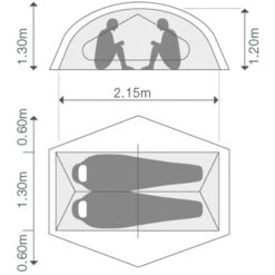 EXPED Lyra II - 2-Personen-Zelt -TrekGear Verkaufs-Shop exped lyra ii 2 personen zelt ep 7640445457279 2