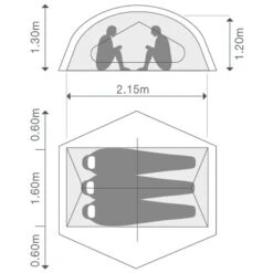 EXPED Lyra III - 3-Personen-Zelt 8 EXPED Lyra III - 3-Personen-Zelt -TrekGear Verkaufs-Shop exped lyra iii 3 personen zelt ep 7640445457293 4