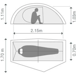 EXPED Mira I HL - Leichtes 1-Personen-Zelt -TrekGear Verkaufs-Shop exped mira i hl leichtes 1 personen zelt ep 7640445457149 0