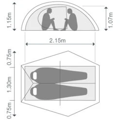 EXPED Mira II HL - Leichtes 2-Personen-Zelt -TrekGear Verkaufs-Shop exped mira ii hl leichtes 2 personen zelt ep 7640445457170 0