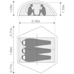 EXPED Mira III HL - Leichtes 3-Personen-Zelt -TrekGear Verkaufs-Shop exped mira iii hl leichtes 3 personen zelt ep 7640445457200 0