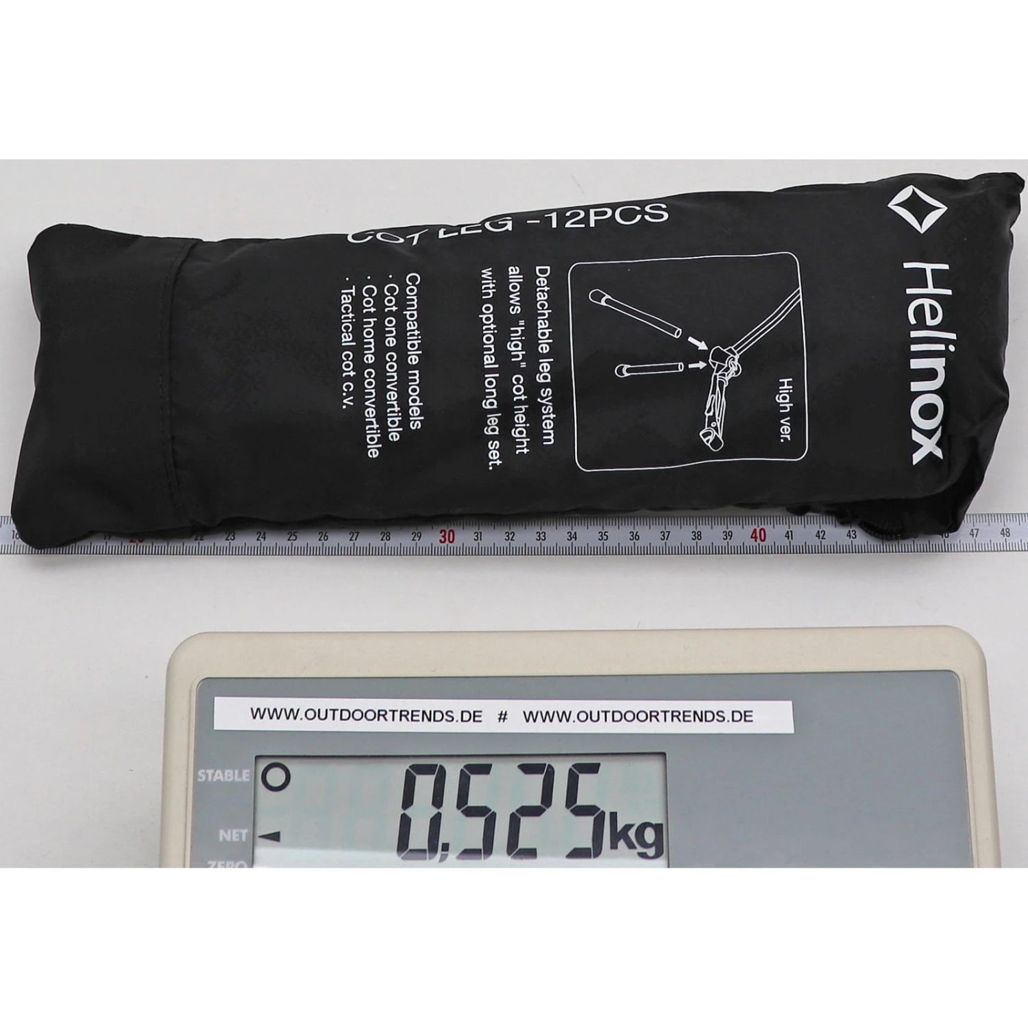 Helinox Cot Leg 12pcs - Erhöhung 4 Helinox Cot Leg 12pcs - Erhöhung – Bild 4