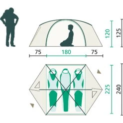 Jack Wolfskin Eclipse III - 3-Personen-Zelt -TrekGear Verkaufs-Shop jack wolfskin eclipse iii 3 personen zelt jw 3008071 4181 os 4