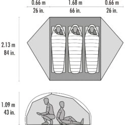 MSR FreeLite 3 V3 - 3 Personen Zelt -TrekGear Verkaufs-Shop msr freelite 3 v3 personen zelt green cd 11516 15