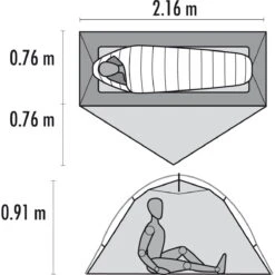 MSR Hubba NX - 1 Personen Zelt -TrekGear Verkaufs-Shop msr hubba nx 1 personen zelt la msr14 2746 2