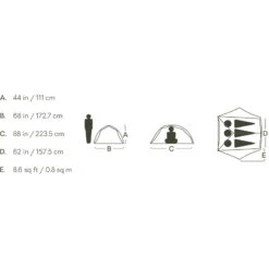 NEMO Hornet OSMO 3P - 3-Seasons Zelt -TrekGear Verkaufs-Shop nemo hornet osmo 3p 3 seasons zelt birch bud goodnight gray nem 811666035738 14