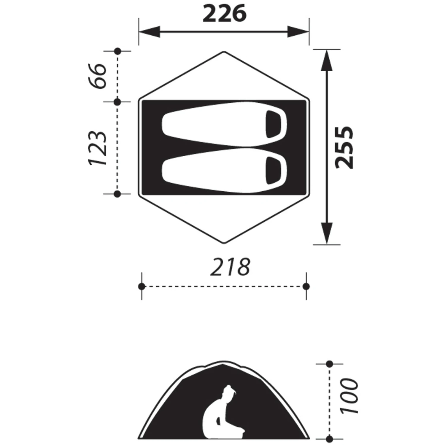 NOMAD Jade 2 - Kuppelzelt 2 NOMAD Jade 2 - Kuppelzelt – Bild 2