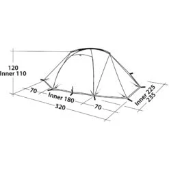 Robens Lodge 3 - Drei-Personen-Kuppelzelt -TrekGear Verkaufs-Shop robens lodge 3 drei personen kuppelzelt green rl 152008 2