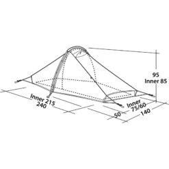 Robens Starlight 1 - Zelt -TrekGear Verkaufs-Shop robens starlight 1 zelt green rl 152087 2