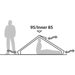 Robens Starlight 1 - Zelt -TrekGear Verkaufs-Shop robens starlight 1 zelt green rl 152087 4