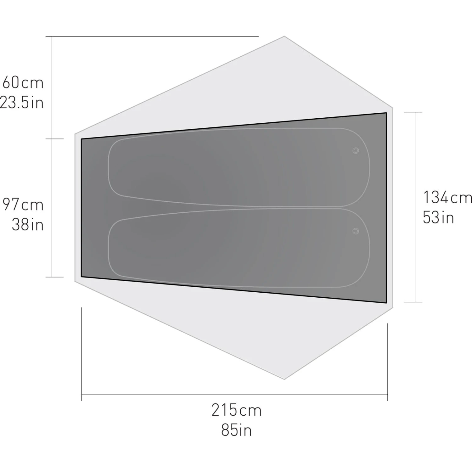 Sea To Summit Alto TR2 Plus - 2 Personen Zelt 3 Sea To Summit Alto TR2 Plus - 2 Personen Zelt – Bild 3