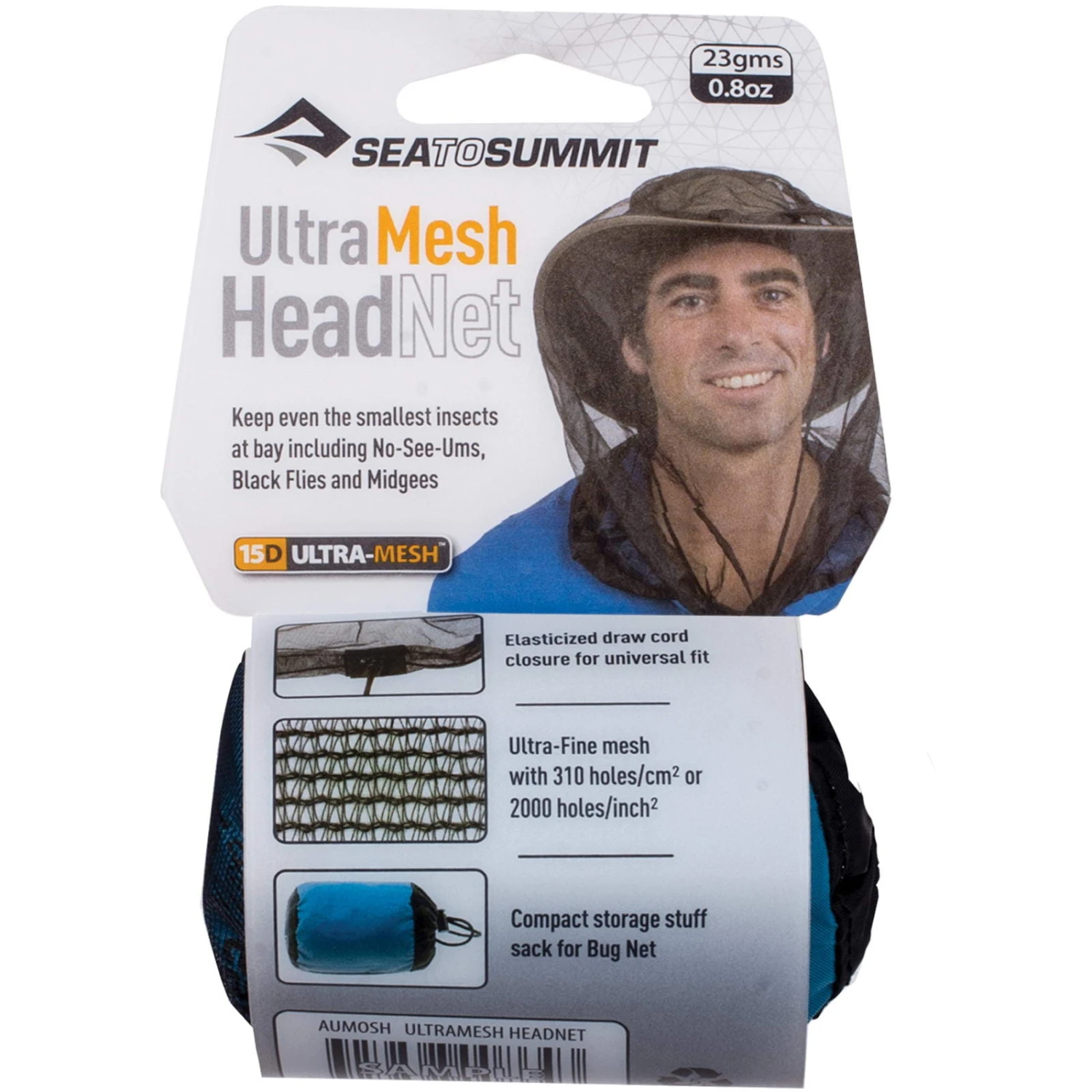 Sea To Summit Ultra-Mesh Head Net - Kopfnetz 1 Sea To Summit Ultra-Mesh Head Net - Kopfnetz