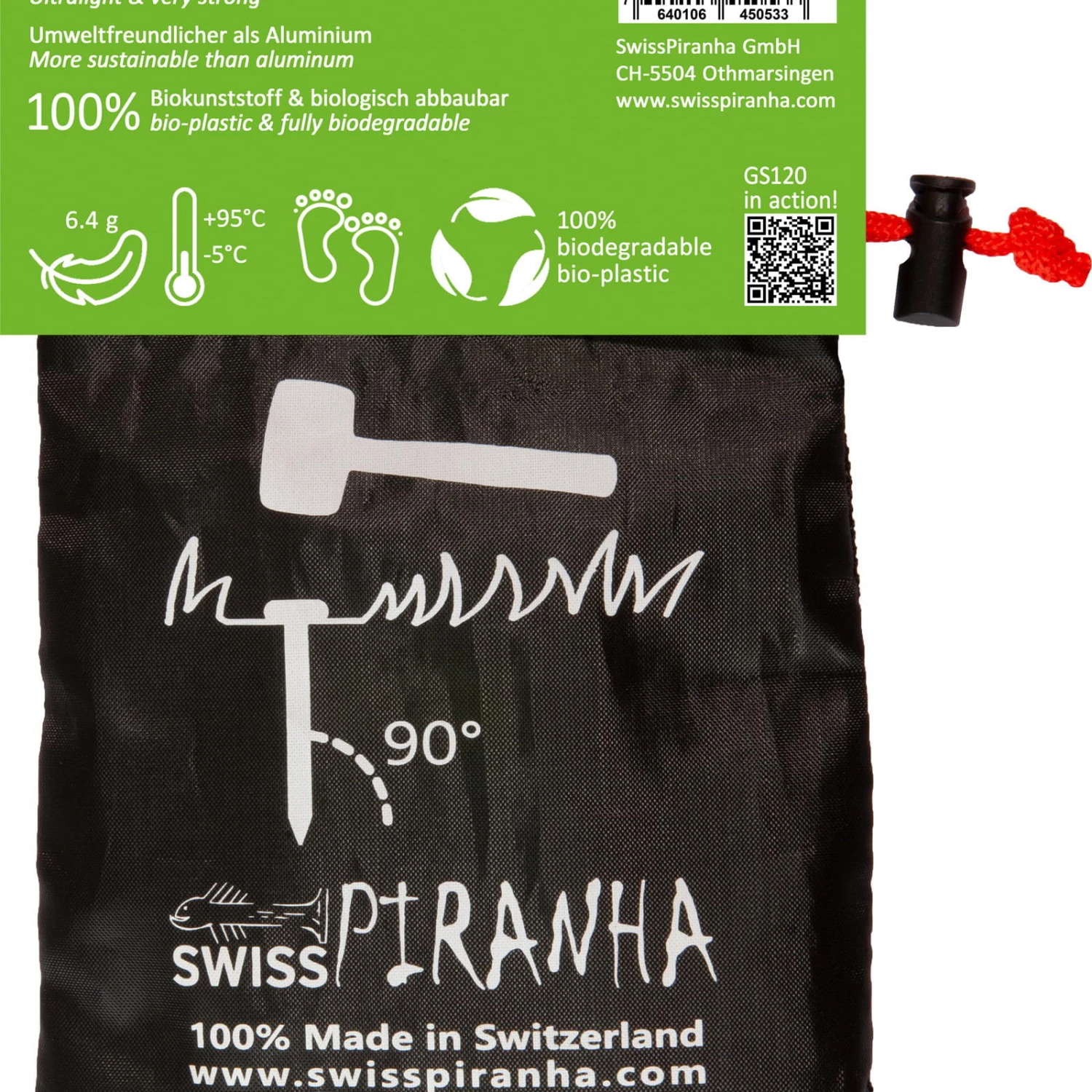 SwissPiranha GS120 - Zeltheringe 3 SwissPiranha GS120 - Zeltheringe – Bild 3