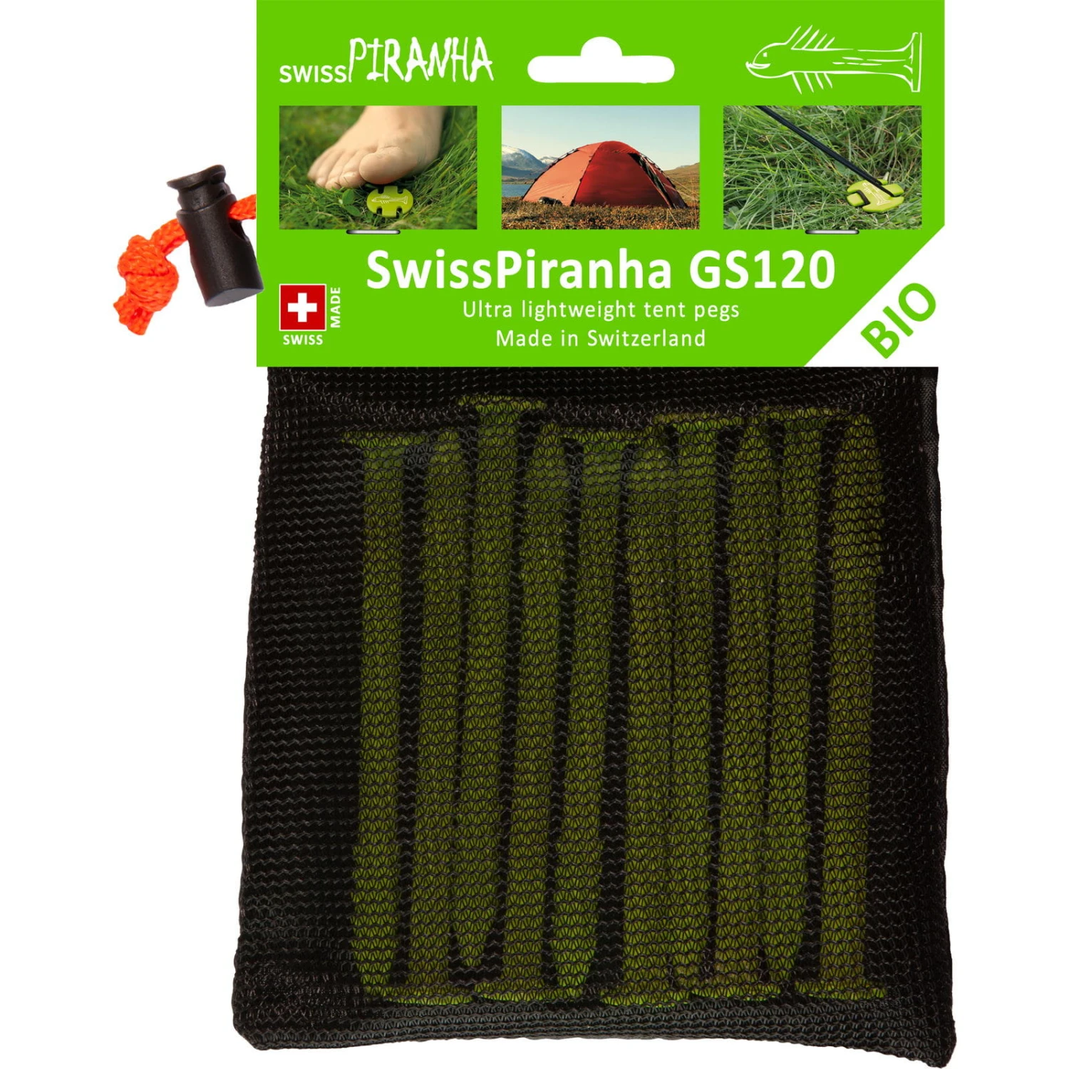 SwissPiranha GS120 - Zeltheringe 2 SwissPiranha GS120 - Zeltheringe – Bild 2