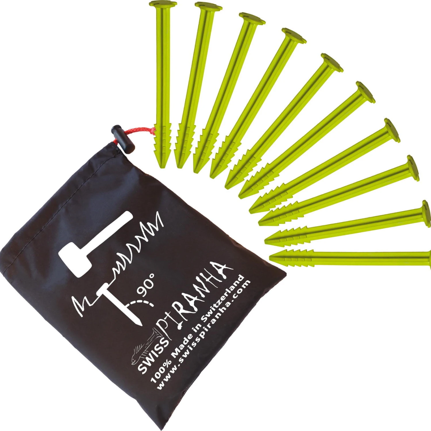 SwissPiranha GS120 - Zeltheringe 1 SwissPiranha GS120 - Zeltheringe