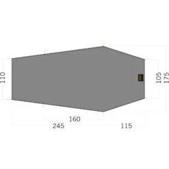 Tatonka Floor Sheet LT Gargia 3 - Zeltunterlage