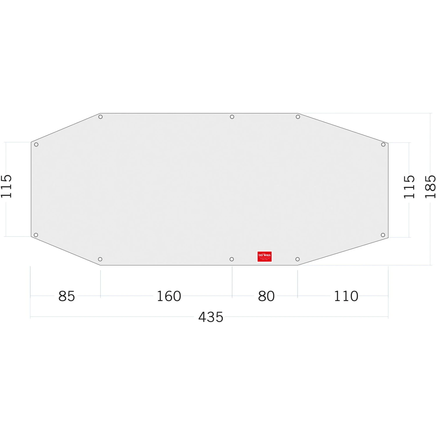 Tatonka Floor Sheet PE Alaska 3 - Zeltunterlage 1 Tatonka Floor Sheet PE Alaska 3 - Zeltunterlage