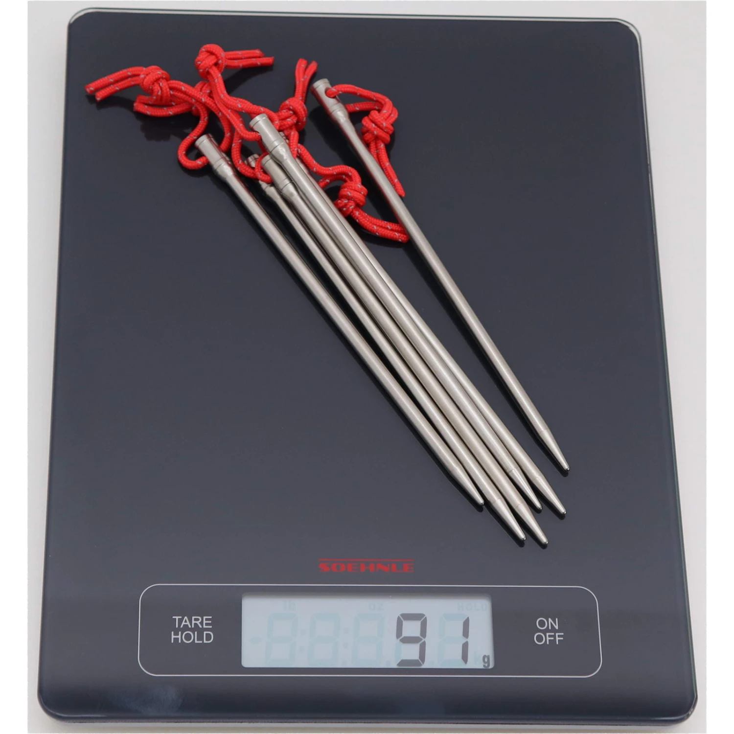 VARGO Titanium Nail Peg - Titanium Heringe 2 VARGO Titanium Nail Peg - Titanium Heringe – Bild 2