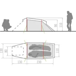 VAUDE Arco 2P - Zwei-Personen-Tunnelzelt 9 VAUDE Arco 2P - Zwei-Personen-Tunnelzelt -TrekGear Verkaufs-Shop vaude arco 2p zwei personen tunnelzelt 11496 4590 9