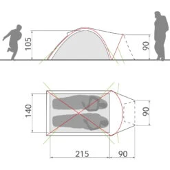 VAUDE Campo Compact XT 2P - Zwei-Personen-Zelt -TrekGear Verkaufs-Shop vaude campo compact xt 2p zwei personen zelt vau 14221 1700 6