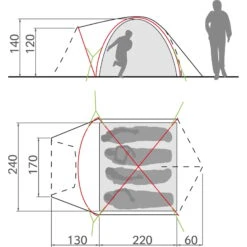 VAUDE Campo Grande XT 4P - Vier-Personen-Zelt 9 VAUDE Campo Grande XT 4P - Vier-Personen-Zelt -TrekGear Verkaufs-Shop vaude campo grande xt 4p vier personen zelt vau 14227 1700 7