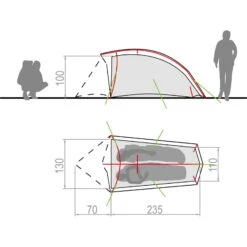 VAUDE Hogan SUL 2P - 3-Seasons Zelt -TrekGear Verkaufs-Shop vaude hogan sul 2p 3 seasons zelt vau 12481 1820 2