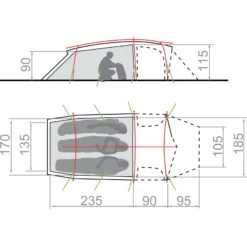 VAUDE Mark XT 3P - Expeditionszelt -TrekGear Verkaufs-Shop vaude mark xt 3p expeditionszelt green vau 14218 4000 2