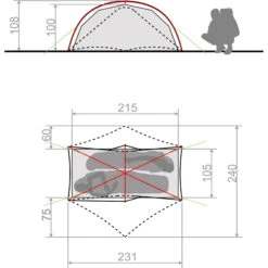 VAUDE Space Seamless 1-2P - Zelt -TrekGear Verkaufs-Shop vaude space seamless 1 2p zelt cress green vau 14423 1820 4