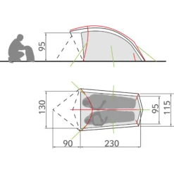 VAUDE Taurus 2P - Zwei-Personen-Zelt 7 VAUDE Taurus 2P - Zwei-Personen-Zelt -TrekGear Verkaufs-Shop vaude taurus 2p zwei personen zelt 11498 4590 7