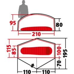 Wechsel Bella Zero-G Line - 1,5-Personen-Zelt 19 Wechsel Bella Zero-G Line - 1,5-Personen-Zelt -TrekGear Verkaufs-Shop wechsel bella zero g line 1 5 personen zelt green wec 231055 2